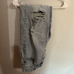 shein 4 ripped mom jeans